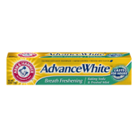 Arm & Hammer Advance White Daily Fluoride Mint Toothpaste Breath Freshening 6oz PKG