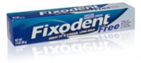Fixodent Free Dental Adhesive 2.4oz. PKG