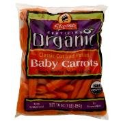 Carrots Baby Cut Peeled Organic 16oz Bag product image