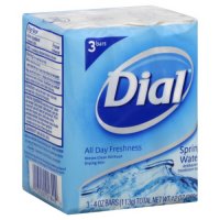 Dial Bath Soap Antibacterial Spring Water 3PK of 4oz Bars