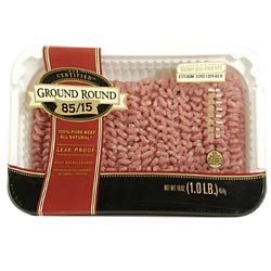Ground Round 85% Lean 1LB PKG