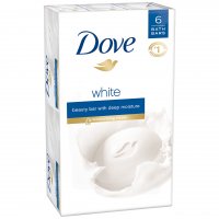Dove Beauty Bar White 6PK of 4oz Bars