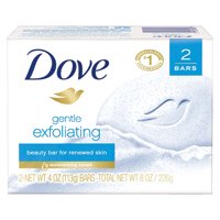 Dove Beauty Bar Gentle Exfoliating 2PK of 4oz. Bars