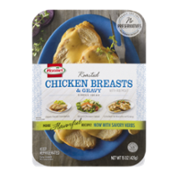 Hormel Roasted Chicken Breasts & Gravy 15oz PKG product image