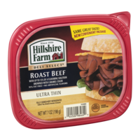 Hillshire Farm Deli Select Roast Beef Thin Sliced 7oz. Tub