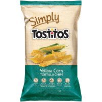 Tostitos Simply Yellow Corn Tortilla Chips 9oz Bag product image