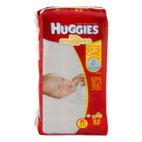 Huggies Little Snugglers Newborn Diapers (up to 10 pounds) 32 CT PKG