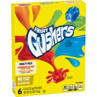 Betty Crocker Fruit Gushers Variety 6CT 5.4oz Box product image