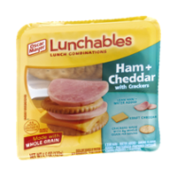 Lunchables Ham & Cheddar with Crackers 3.2oz PKG