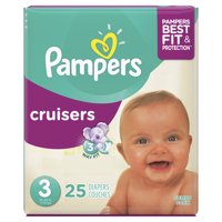 Pampers Cruisers Size 3 (16-28LB) 28CT PKG product image