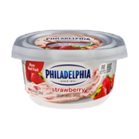 Philadelphia Cream Cheese Strawberry 8oz Tub