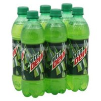 Mountain Dew 6 Pack of 16.9oz Bottles