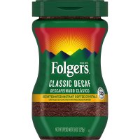 Folgers Classic Decaffeinated Instant Medium Roast 8oz Jar