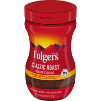 Folgers Classic Roast Instant Crystals 8oz Jar