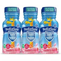 PediaSure Nutrition Beverage Shake Strawberry 6PK of 8oz BTLS product image