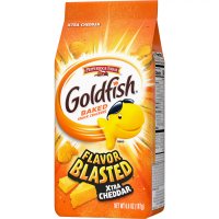 Pepperidge Farm Flavor Blasted Goldfish Crackers XTra Cheddar 6.6oz. Bag product image
