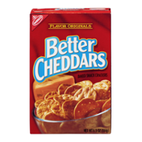 Nabisco Better Cheddars Crackers 6.5oz Box