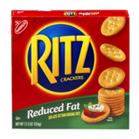 Nabisco Ritz Crackers Reduced Fat 12.5oz Box