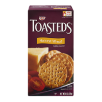 Keebler Toasteds Harvest Wheat 8oz Box