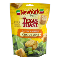 New York Texas Toast Cheese & Garlic Croutons 5oz Bag