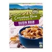 Cascadian Farm Raisin Bran Cereal 12oz Box product image