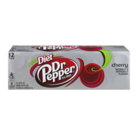 Dr Pepper Diet Cherry 12 Pack of 12oz Cans