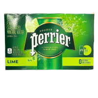 Perrier Sparkling Mineral Water Lime 25.3oz Bottle