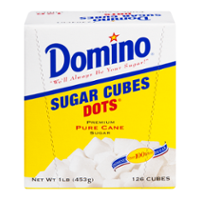 Domino Dots Pure Cane Sugar Cubes 1LB Box
