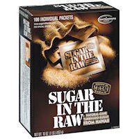 Sugar In The Raw Natural Cane From Hawaii Packets 100CT Box