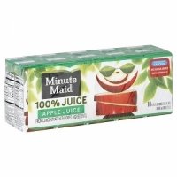 Minute Maid 100% Apple Juice 10PK of 6oz Boxes 60oz PKG