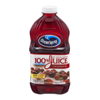 Ocean Spray 100% Juice Cranberry 60oz BTL
