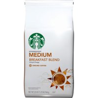 Starbucks Coffee Breakfast Blend Medium (Ground) 12oz Bag