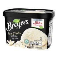 Breyers All Natural Ice Cream Natural Vanilla 1.5QT