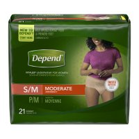 Depend Underwear For Women Moderate Absorbency Small 21CT PKG