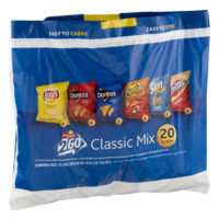 Lay's Family Classic Mix Sack Variety Snack Size 20PK Bags 1oz EA