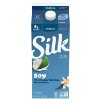 Silk Soymilk Vanilla 64oz CTN