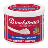 Breakstones Whipped Unsalted Butter 8oz Tub
