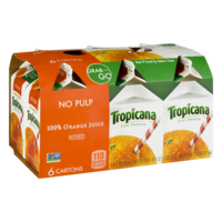 Tropicana Pure Premium Orange Juice No Pulp 6CT 8oz EA