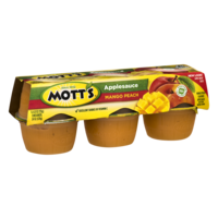 Mott's Applesauce Mango Peach 4oz EA 6CT 24oz PKG