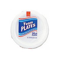 Store Brand 8.75 Inch Foam Plates 50CT product image