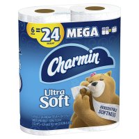 Charmin Bath Tissue Ultra Soft Double 2-Ply 6CT