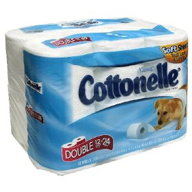 Kleenex Cottonelle Ultra Bath Tissue Double Roll 2-Ply Unscented 12CT