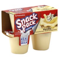Snack Pack Pudding Vanilla 3.25oz. EA 4CT