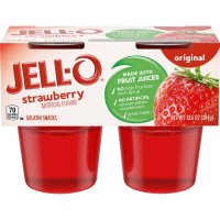 Jell-O Gelatin Snacks Strawberry 4CT