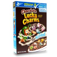 General Mills Lucky Charms Cereal Chocolate 12oz Box product image