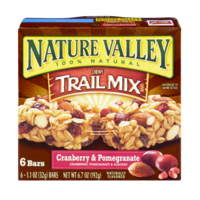Nature Valley Chewy Trail Mix Bars Cranberry & Pomegranate 6CT product image