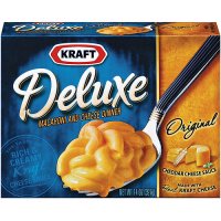 Kraft Deluxe Macaroni & Cheese Dinner Original 14oz PKG