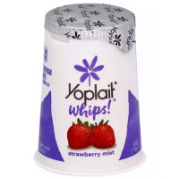 Yoplait Whips Lowfat Yogurt Strawberry Mist 4oz Cup product image