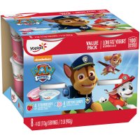 Yoplait Kids Cotton Candy/Strawberry Low Fat Yogurt 4oz EA 8CT PKG product image