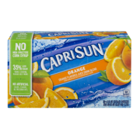 Capri Sun Beverage Orange 10CT of 6.75oz EA